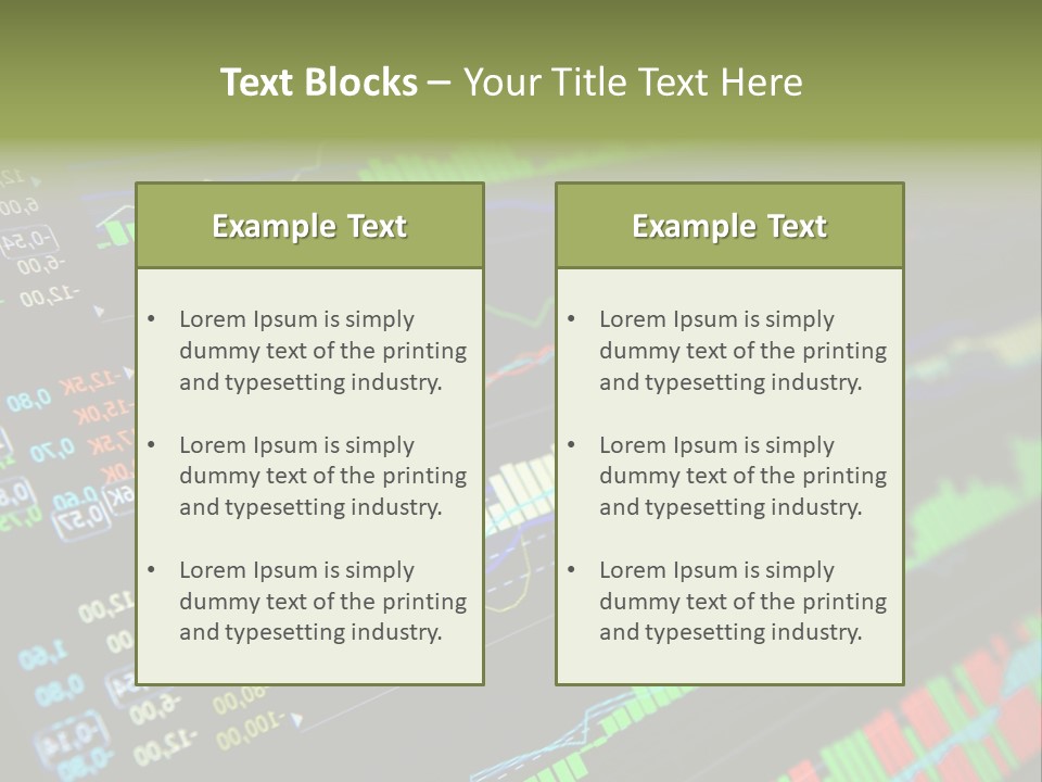 A Computer Screen With A Bunch Of Graphs On It PowerPoint Template
