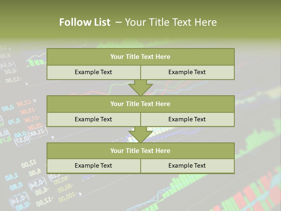 A Computer Screen With A Bunch Of Graphs On It PowerPoint Template