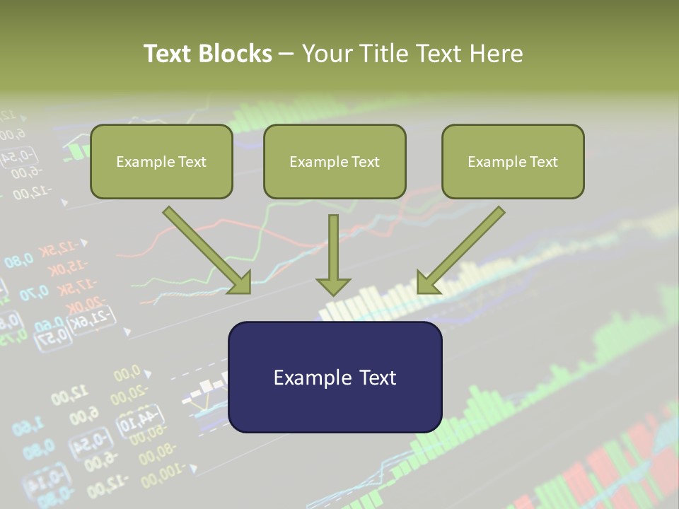 A Computer Screen With A Bunch Of Graphs On It PowerPoint Template