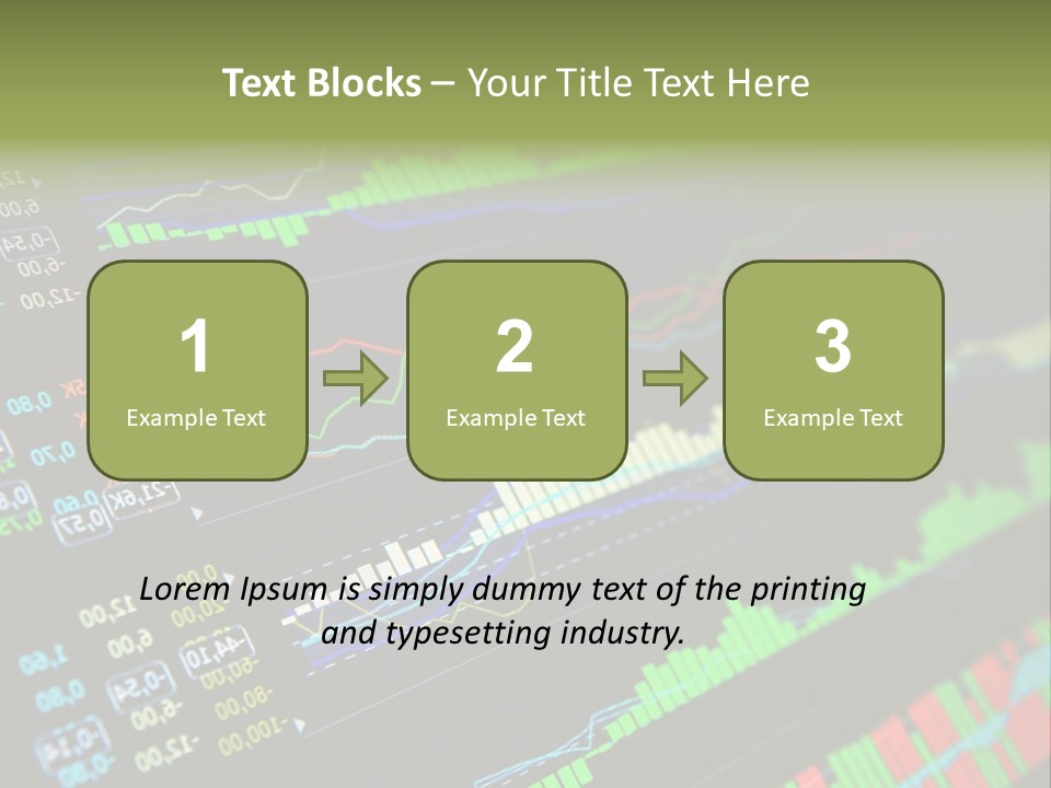 A Computer Screen With A Bunch Of Graphs On It PowerPoint Template