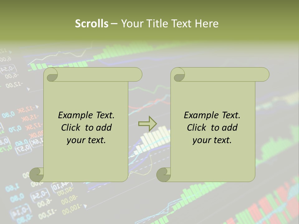 A Computer Screen With A Bunch Of Graphs On It PowerPoint Template