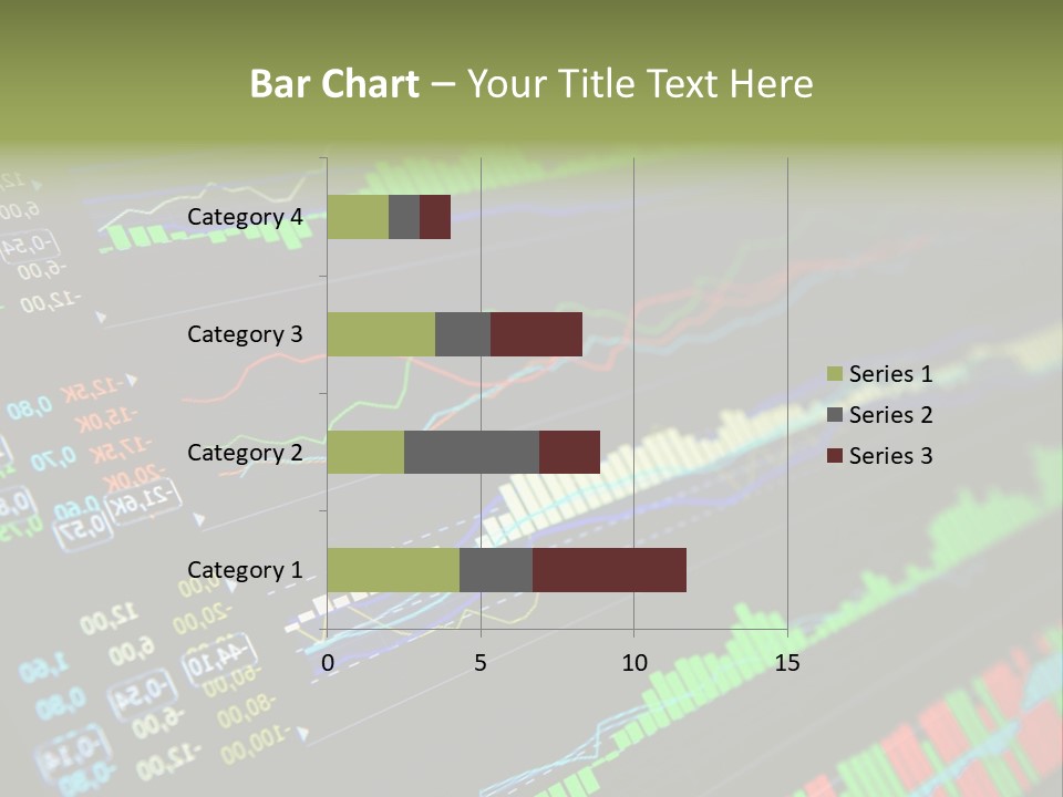 A Computer Screen With A Bunch Of Graphs On It PowerPoint Template