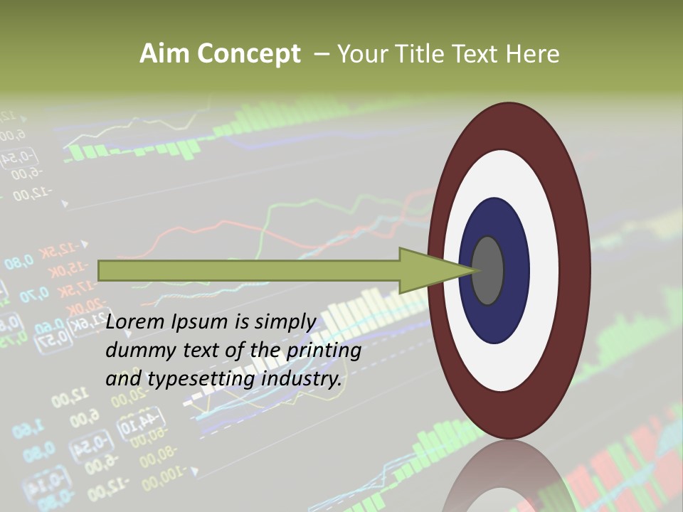 A Computer Screen With A Bunch Of Graphs On It PowerPoint Template