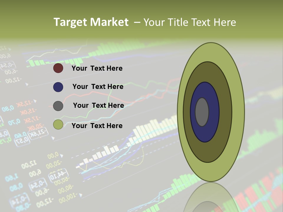 A Computer Screen With A Bunch Of Graphs On It PowerPoint Template