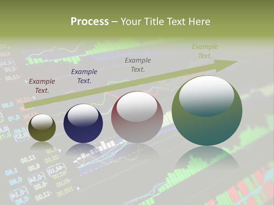 A Computer Screen With A Bunch Of Graphs On It PowerPoint Template