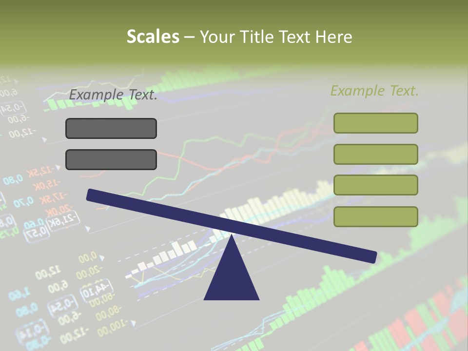 A Computer Screen With A Bunch Of Graphs On It PowerPoint Template