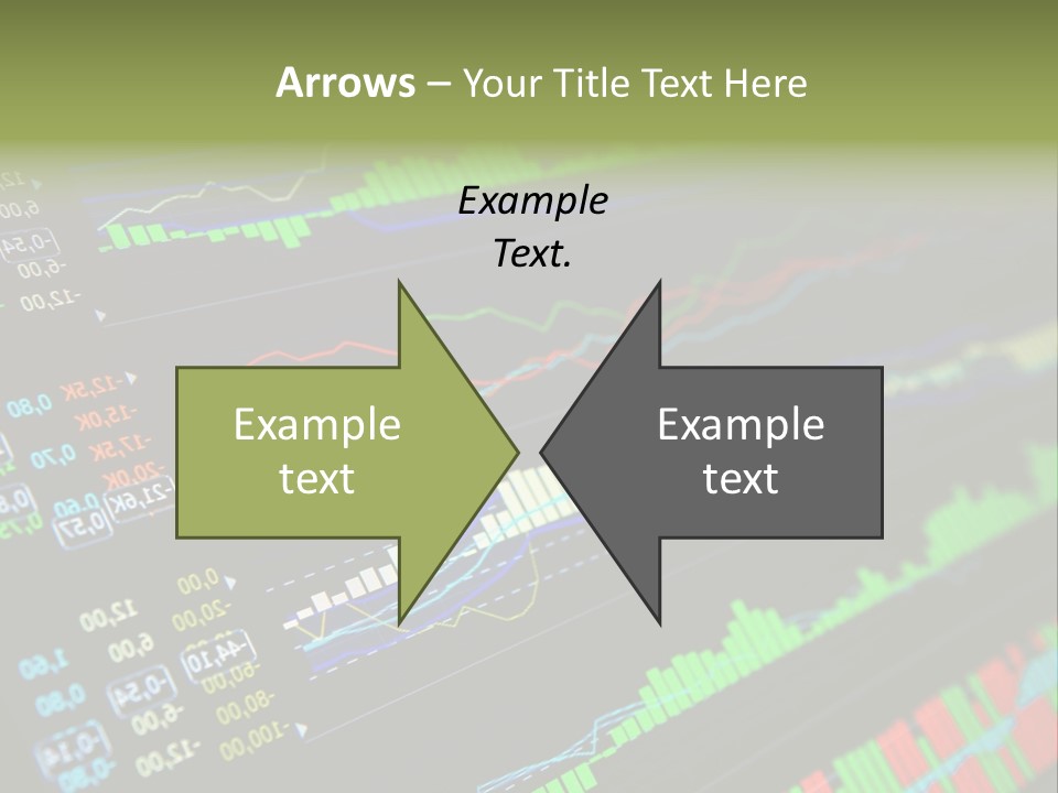 A Computer Screen With A Bunch Of Graphs On It PowerPoint Template