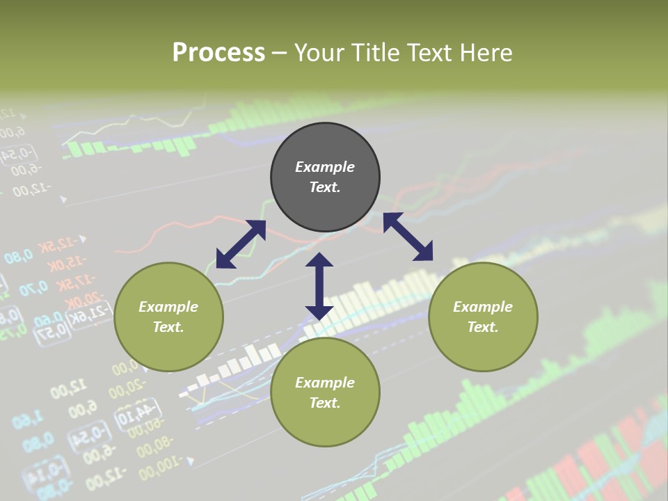 A Computer Screen With A Bunch Of Graphs On It PowerPoint Template