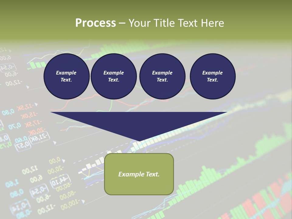 A Computer Screen With A Bunch Of Graphs On It PowerPoint Template