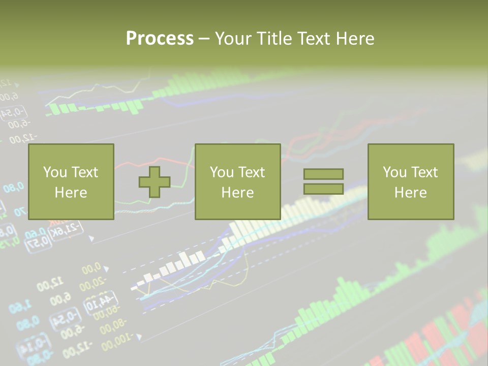 A Computer Screen With A Bunch Of Graphs On It PowerPoint Template
