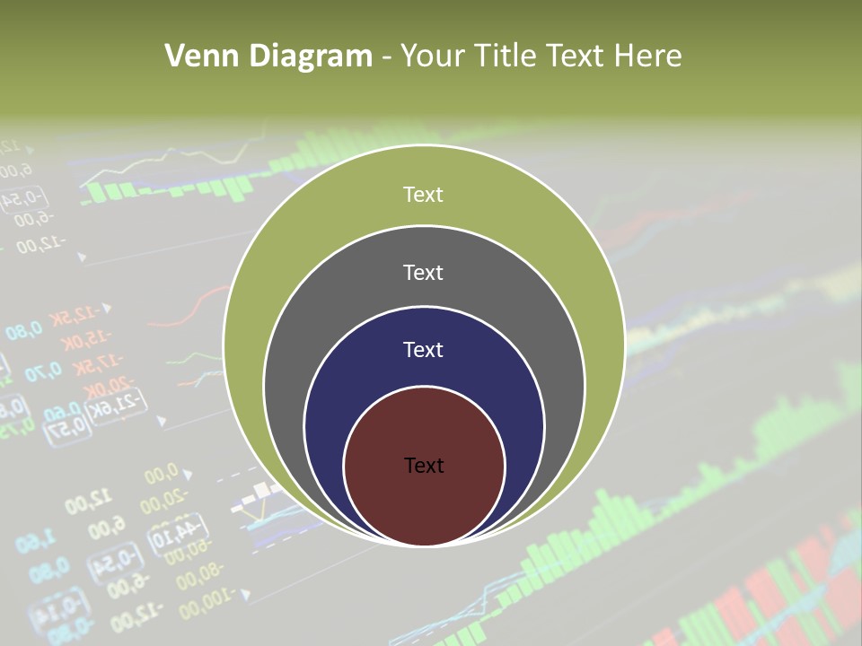 A Computer Screen With A Bunch Of Graphs On It PowerPoint Template