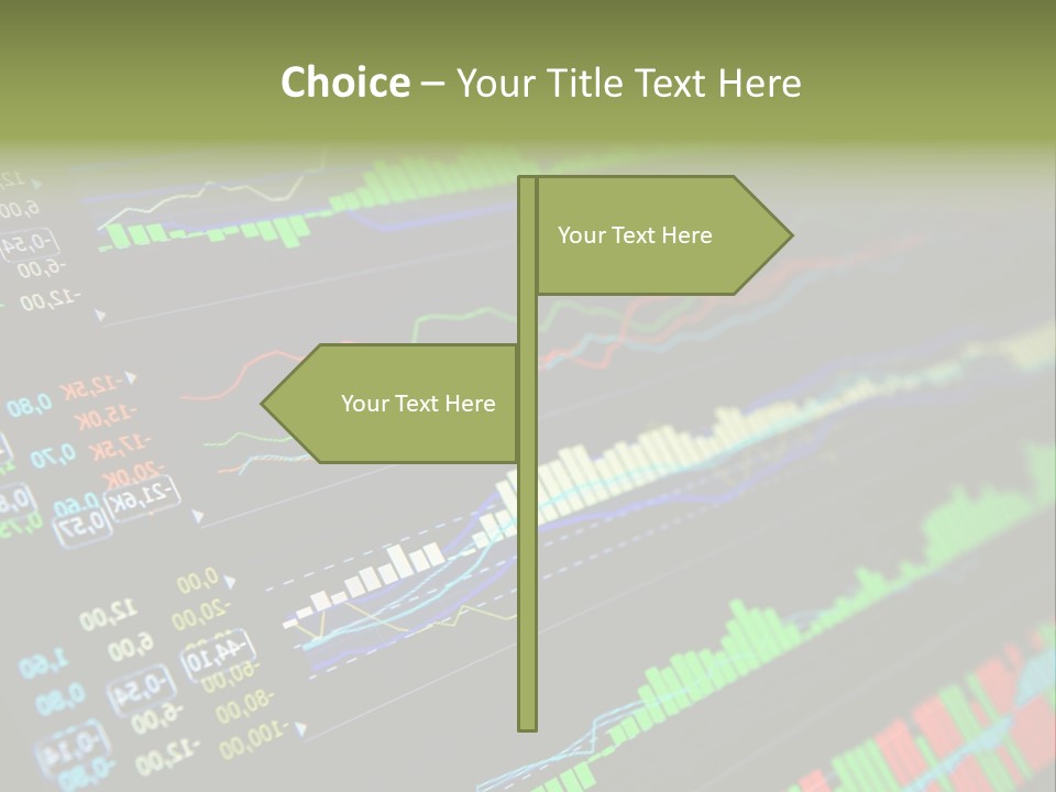 A Computer Screen With A Bunch Of Graphs On It PowerPoint Template