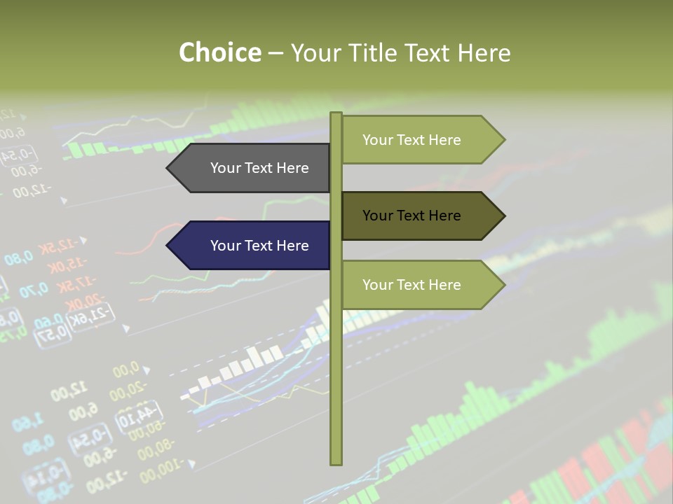 A Computer Screen With A Bunch Of Graphs On It PowerPoint Template