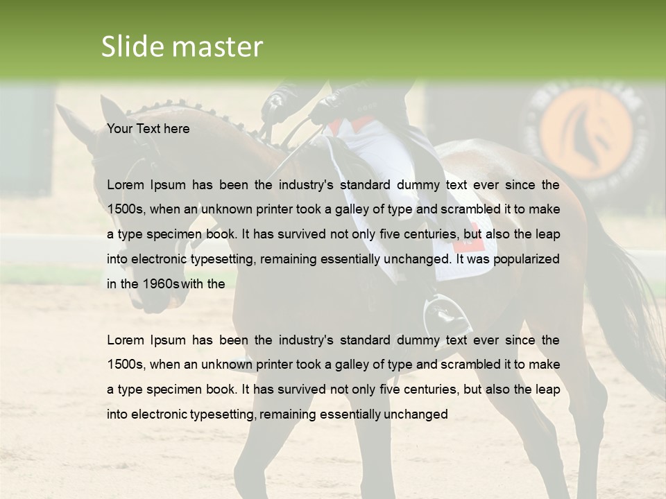 Fresh Bowl Green PowerPoint Template