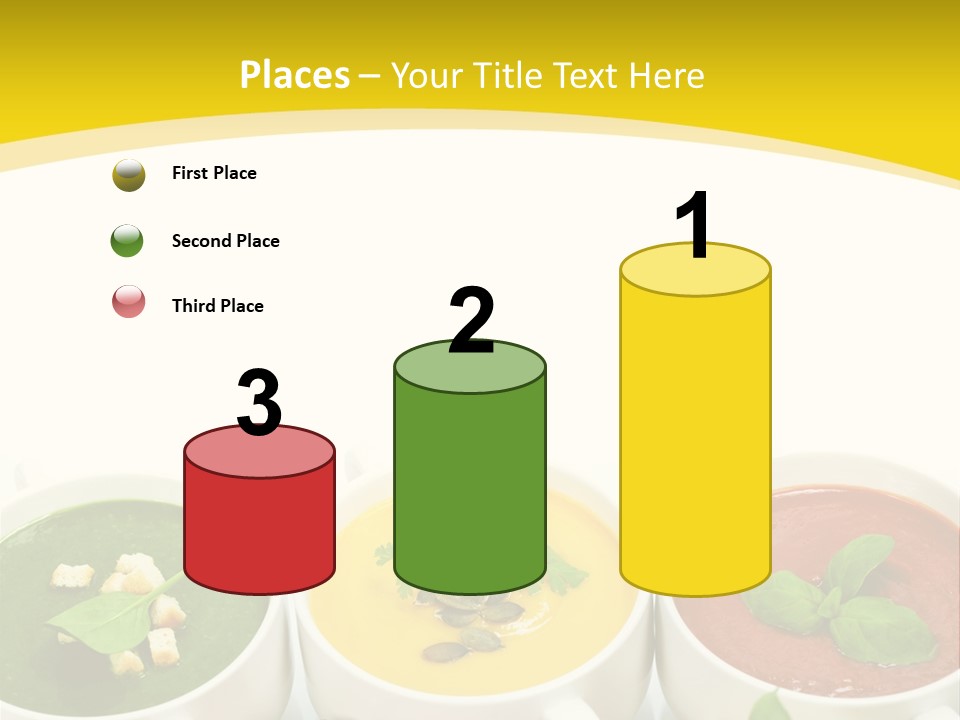 Fresh Bowl Green PowerPoint Template