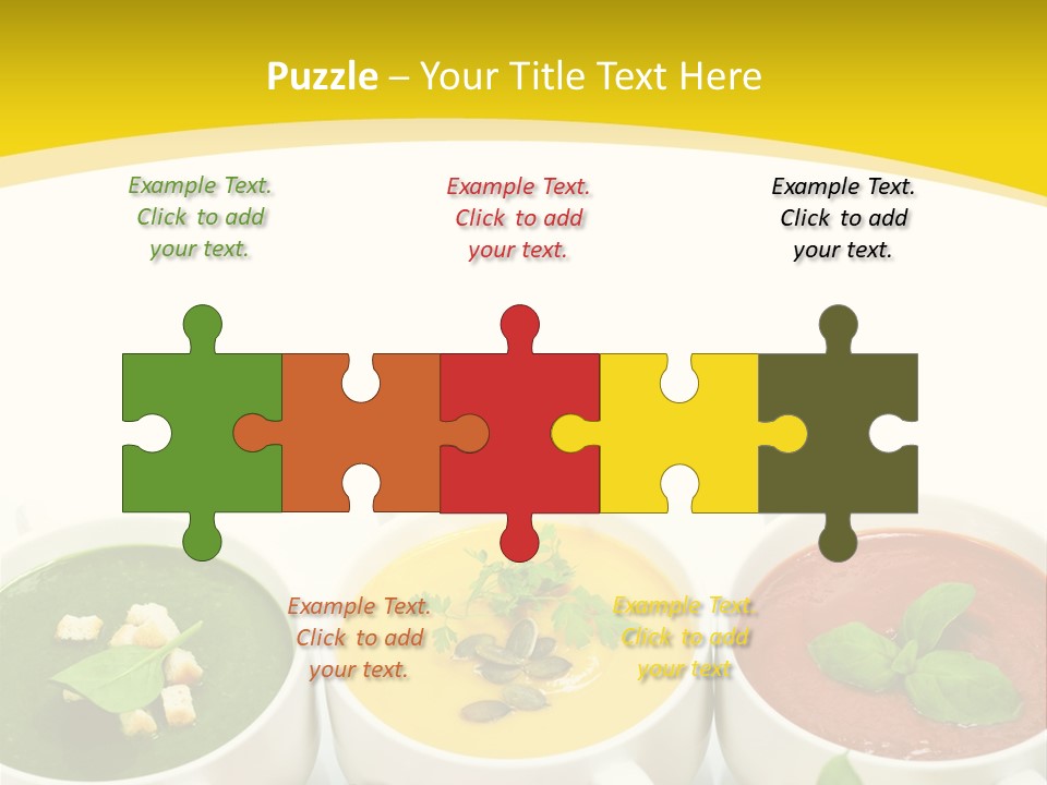 Fresh Bowl Green PowerPoint Template