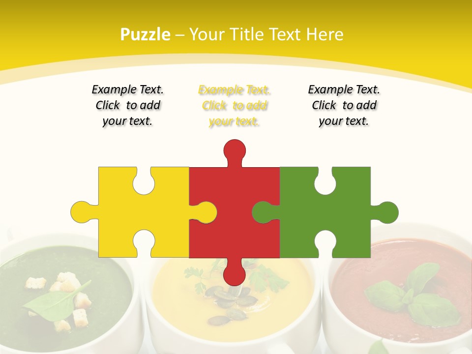 Fresh Bowl Green PowerPoint Template