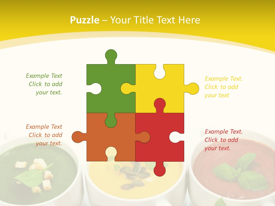 Fresh Bowl Green PowerPoint Template