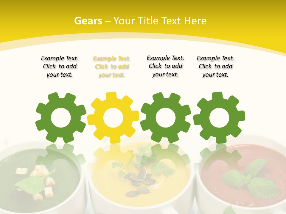 Fresh Bowl Green PowerPoint Template