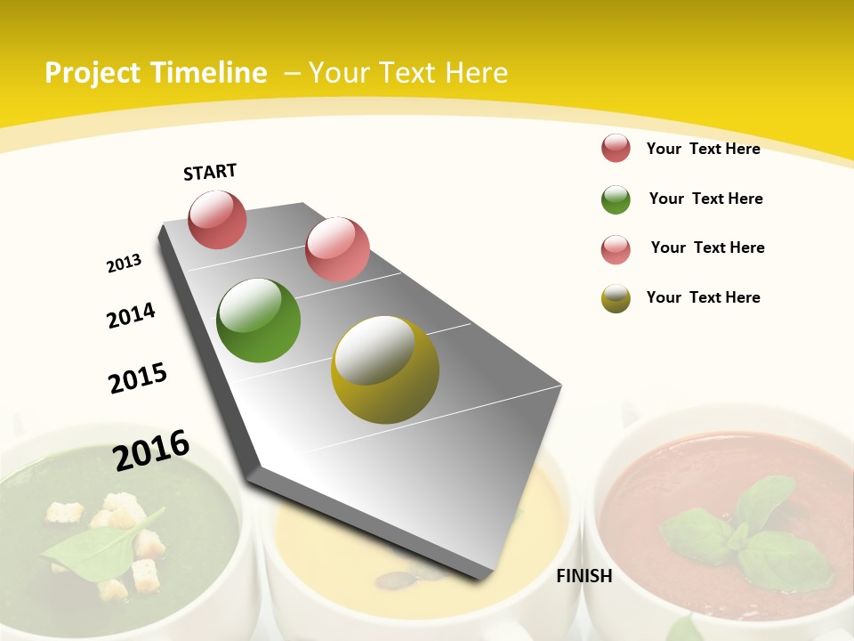 Fresh Bowl Green PowerPoint Template