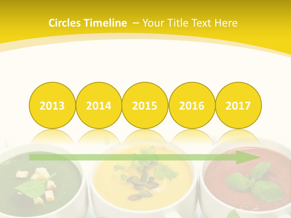 Fresh Bowl Green PowerPoint Template