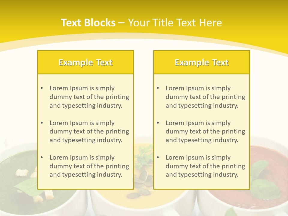 Fresh Bowl Green PowerPoint Template