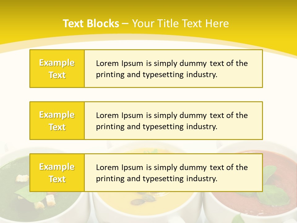 Fresh Bowl Green PowerPoint Template