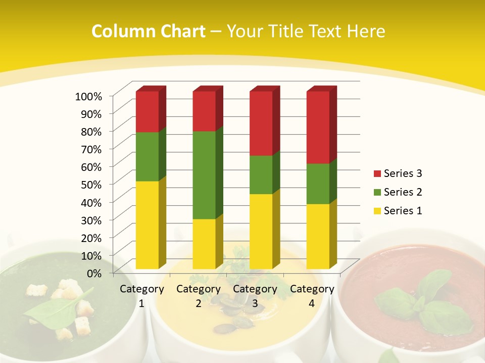 Fresh Bowl Green PowerPoint Template