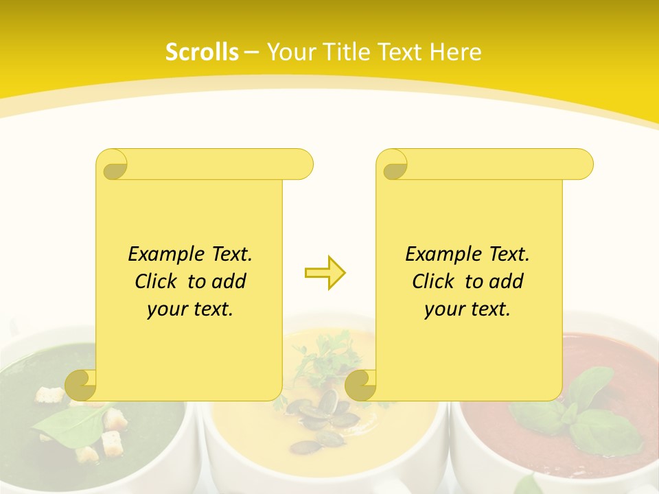 Fresh Bowl Green PowerPoint Template