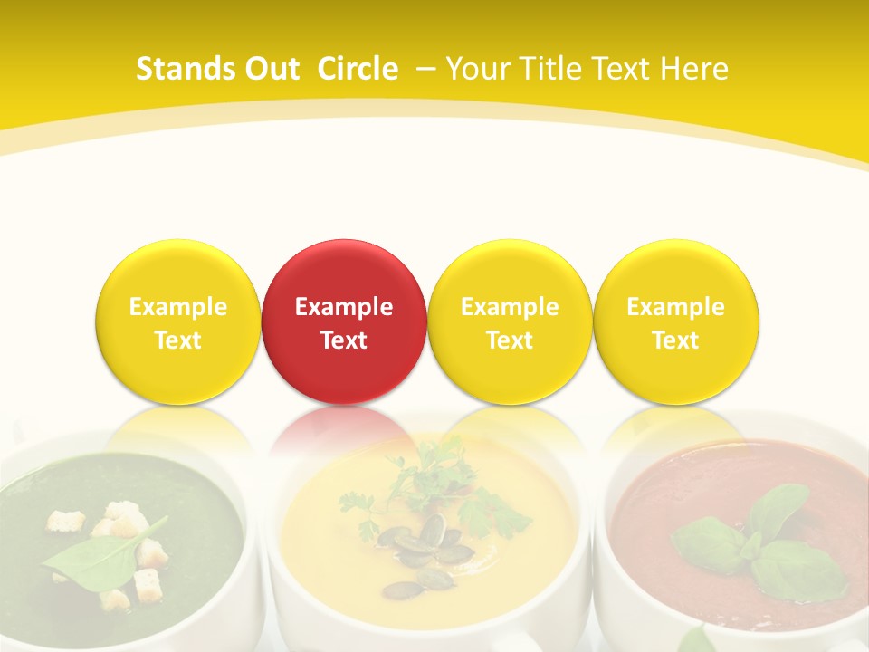 Fresh Bowl Green PowerPoint Template