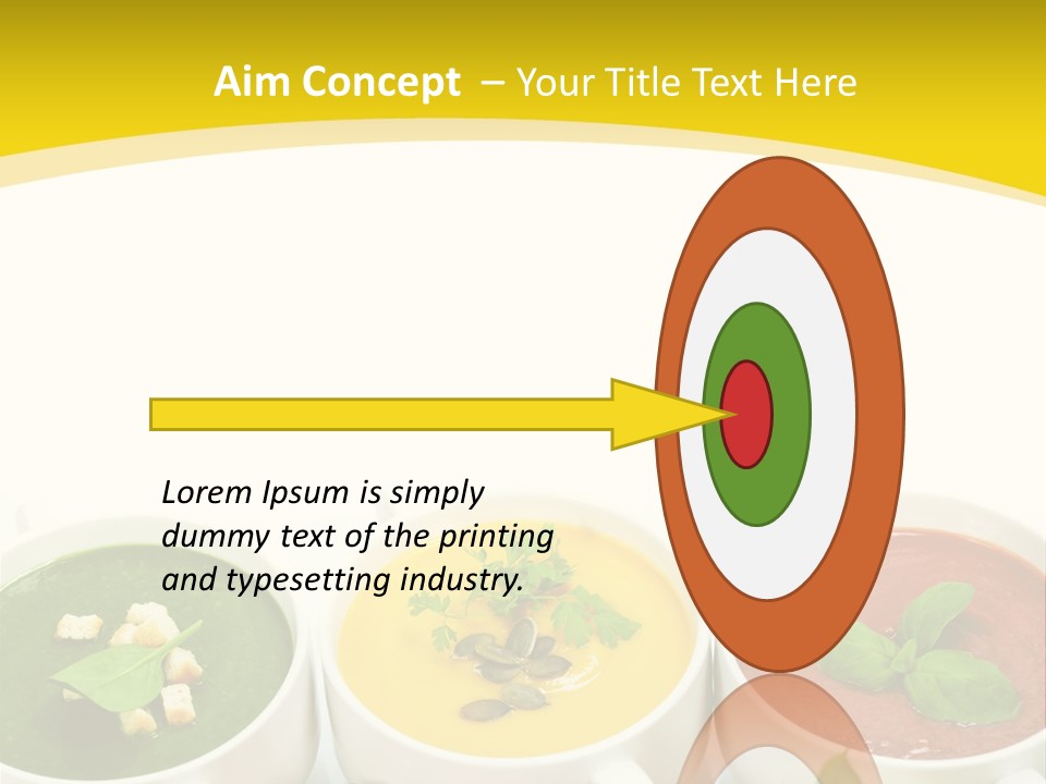 Fresh Bowl Green PowerPoint Template