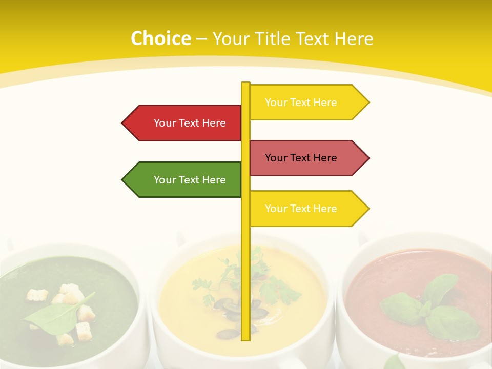 Fresh Bowl Green PowerPoint Template