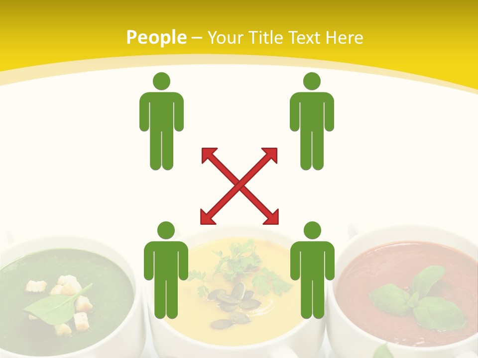 Fresh Bowl Green PowerPoint Template