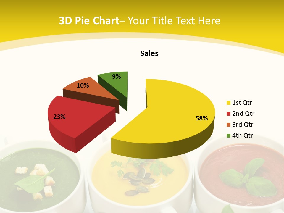 Fresh Bowl Green PowerPoint Template