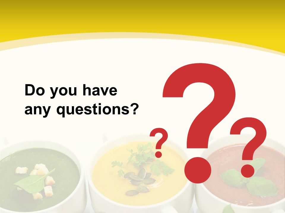 Fresh Bowl Green PowerPoint Template