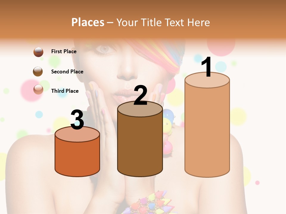 Hairstyle Manicure Bracelet PowerPoint Template