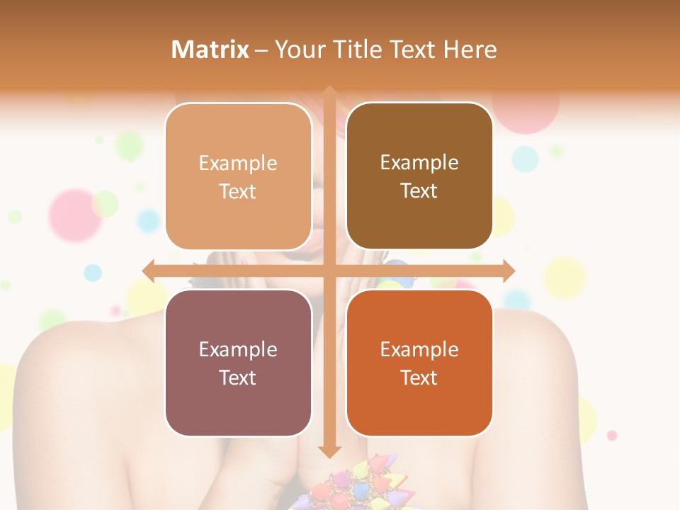 Hairstyle Manicure Bracelet PowerPoint Template