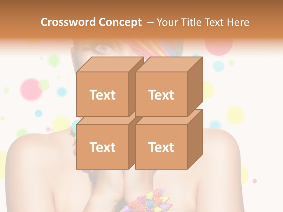 Hairstyle Manicure Bracelet PowerPoint Template