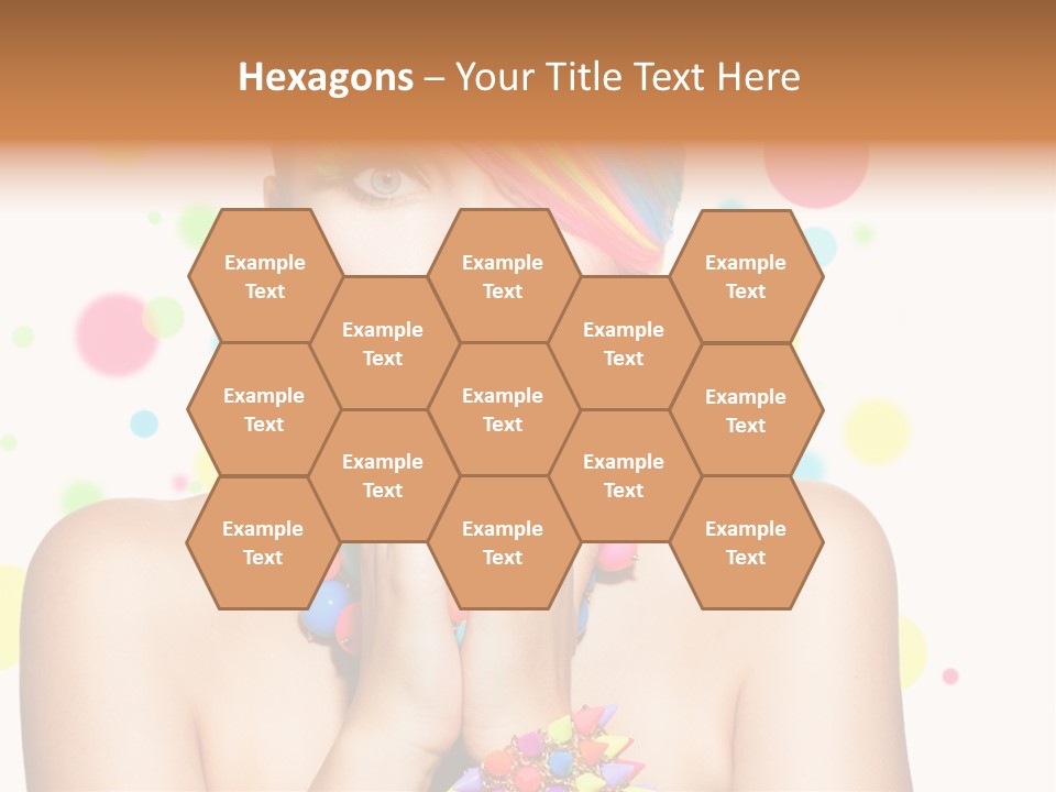 Hairstyle Manicure Bracelet PowerPoint Template