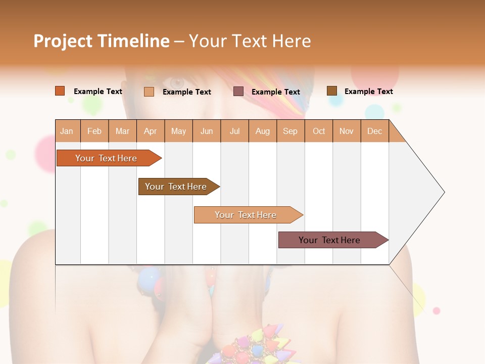 Hairstyle Manicure Bracelet PowerPoint Template