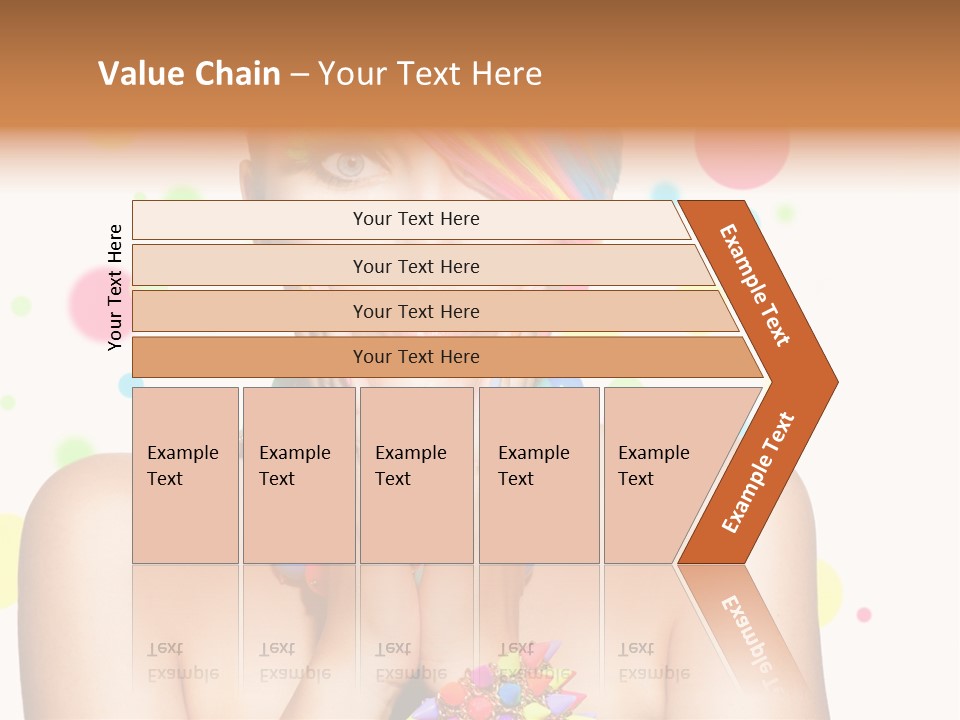 Hairstyle Manicure Bracelet PowerPoint Template