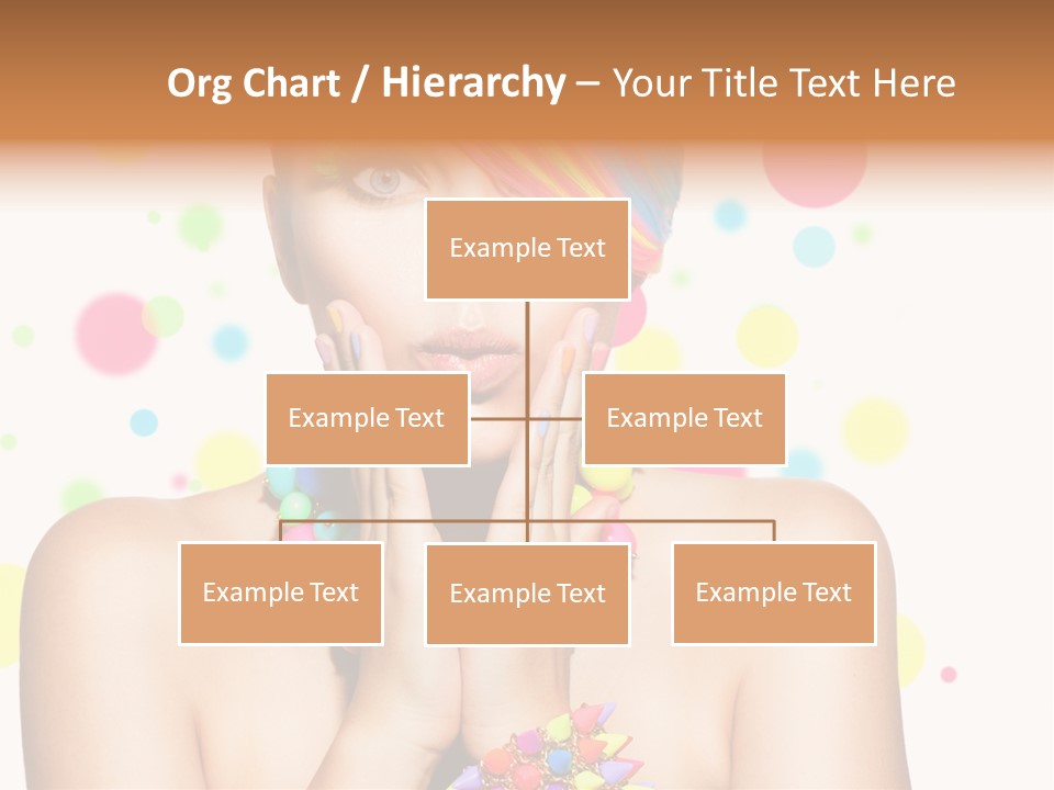 Hairstyle Manicure Bracelet PowerPoint Template