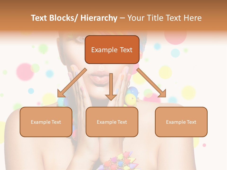 Hairstyle Manicure Bracelet PowerPoint Template