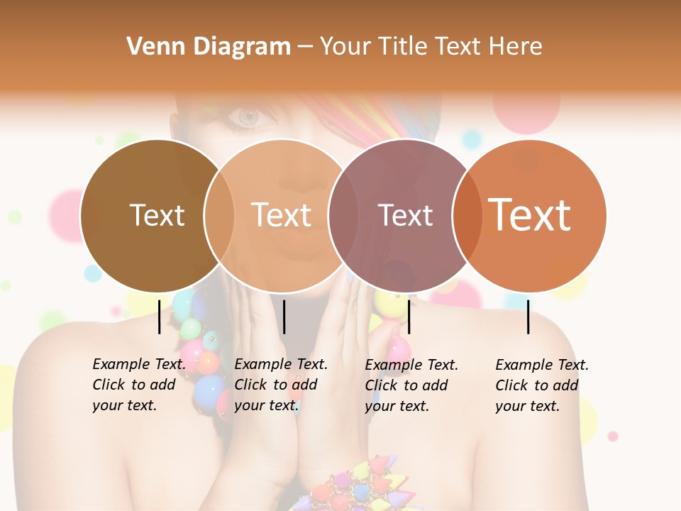 Hairstyle Manicure Bracelet PowerPoint Template