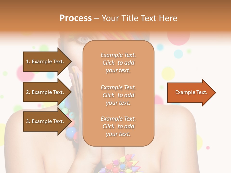 Hairstyle Manicure Bracelet PowerPoint Template