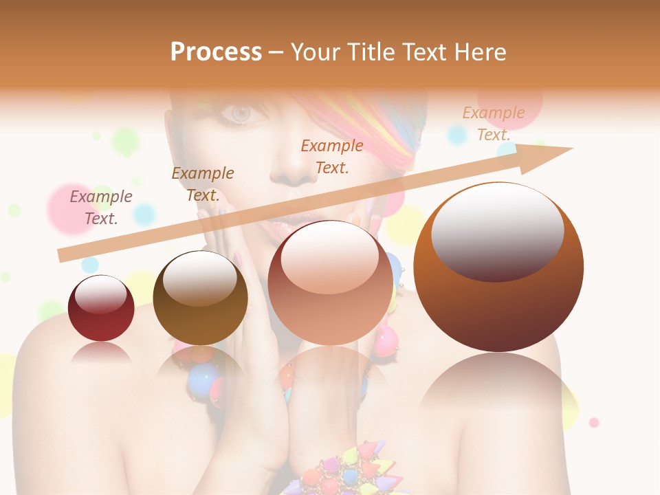 Hairstyle Manicure Bracelet PowerPoint Template