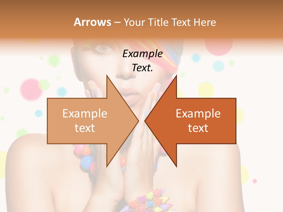 Hairstyle Manicure Bracelet PowerPoint Template