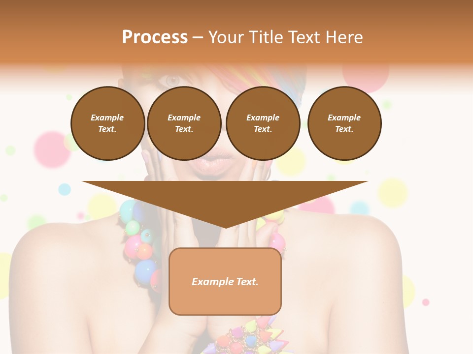 Hairstyle Manicure Bracelet PowerPoint Template