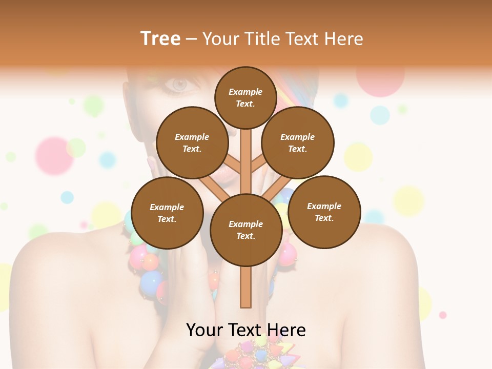 Hairstyle Manicure Bracelet PowerPoint Template