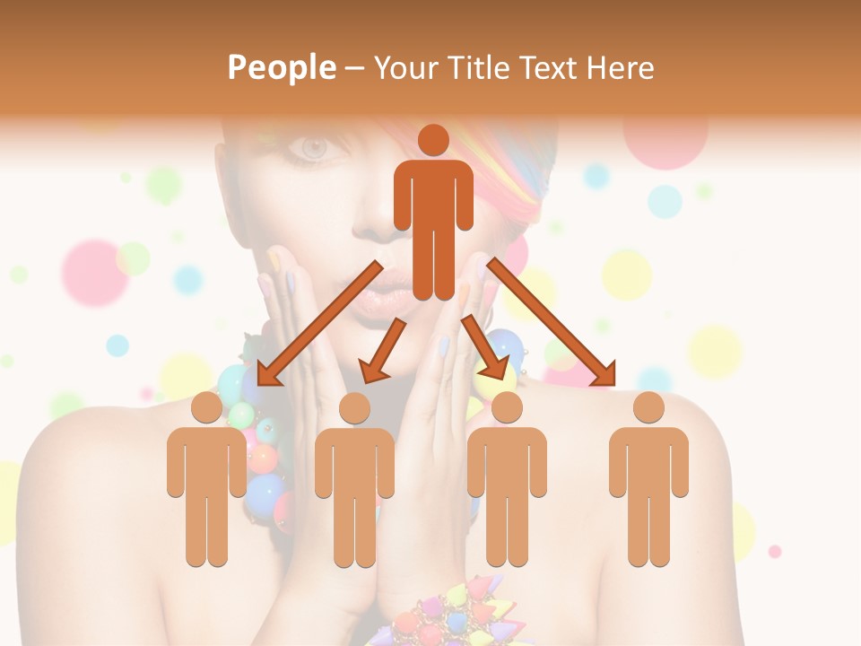 Hairstyle Manicure Bracelet PowerPoint Template